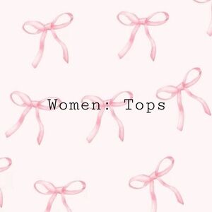 Women: Tops